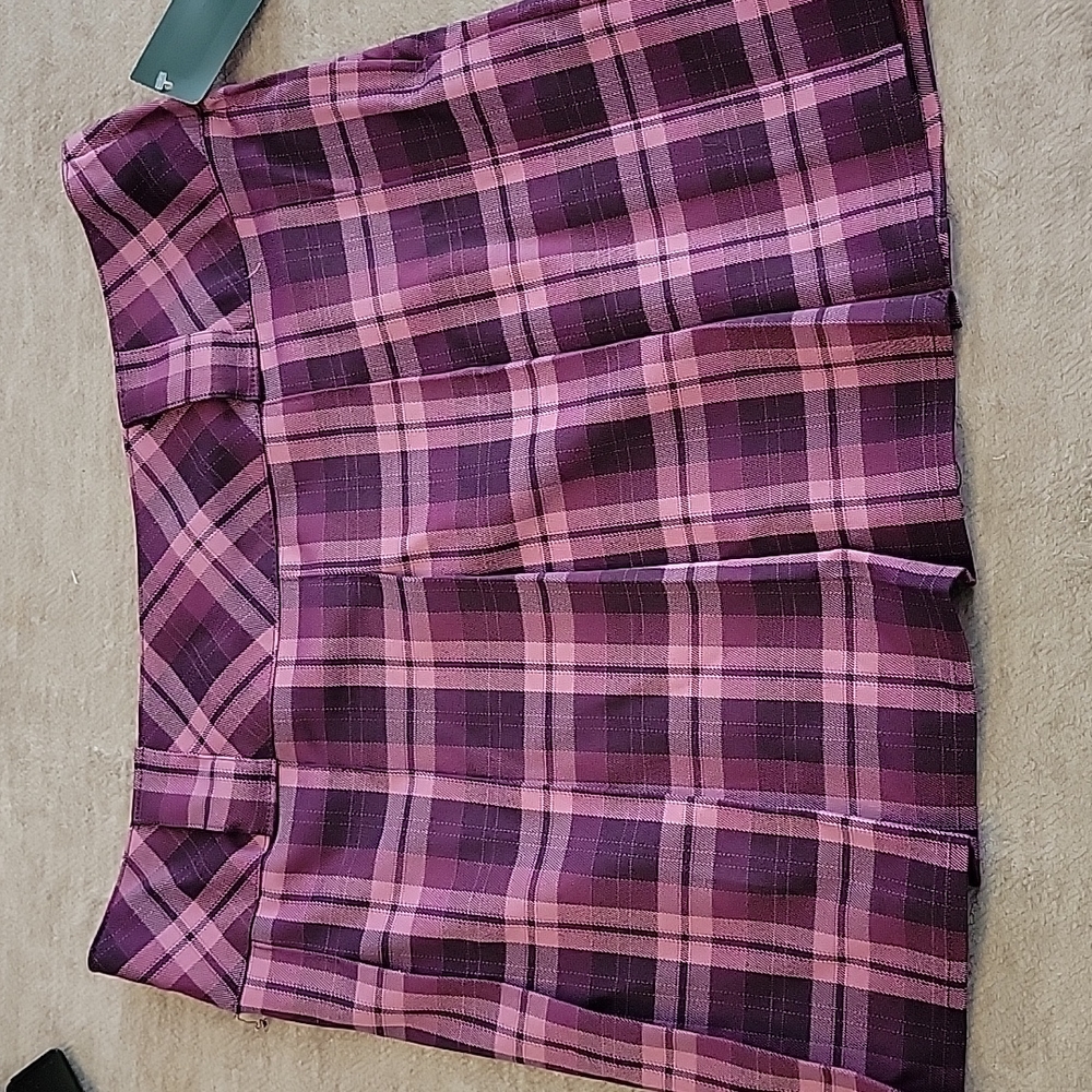 Wild fable Purple plaid skirt